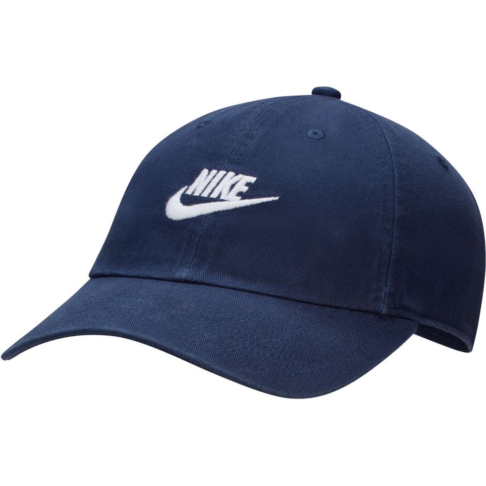 Nike Club Unstructured Futura Wash Navy Blue Cap - M/L